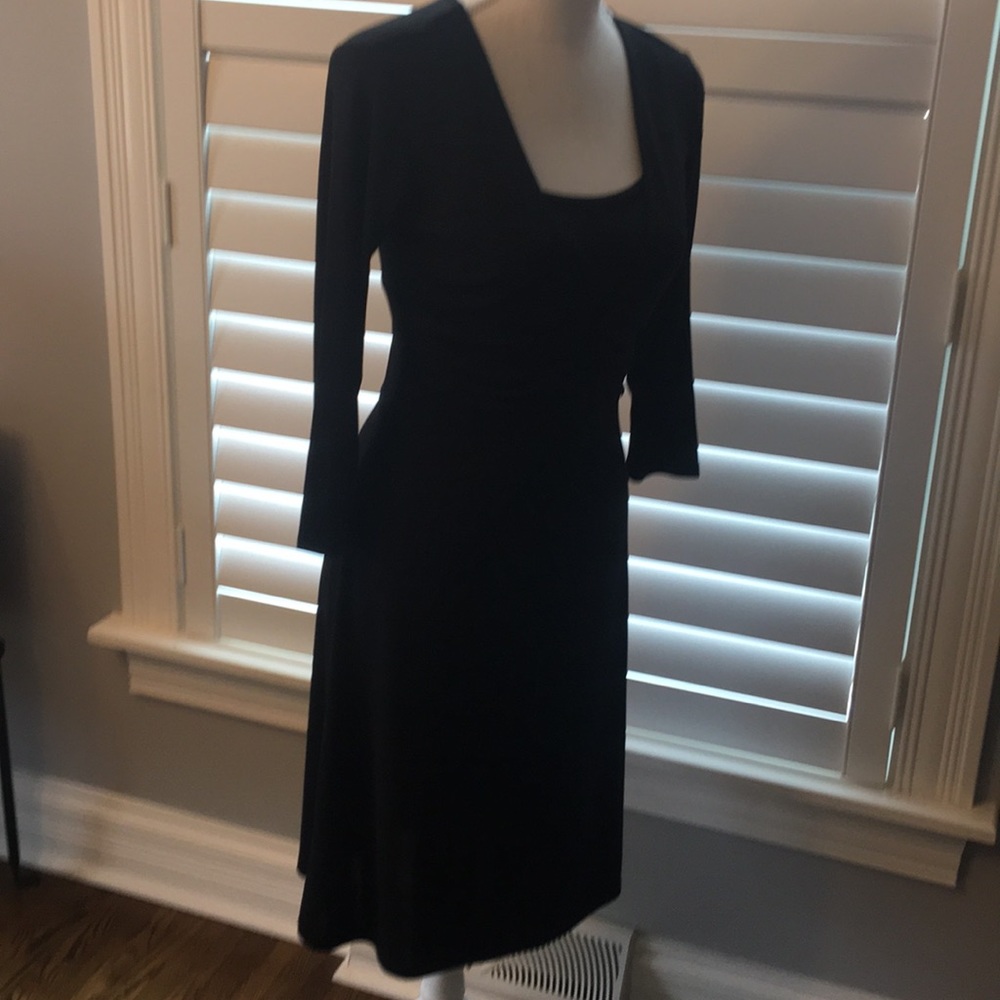 Ann Taylor Loft Dress, Size 2, Black